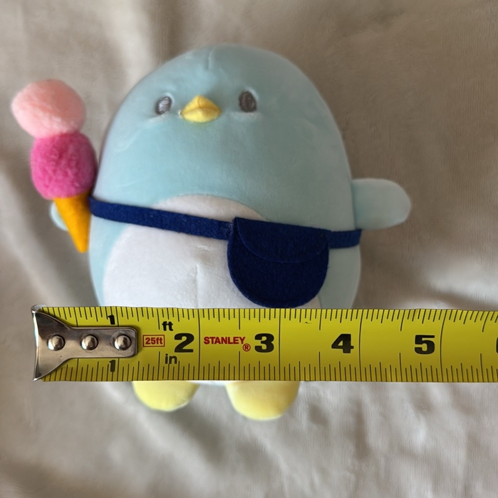 Golden Odenkake Kawaii Mochi Soft penguin-BNWT - Picture 5 of 5